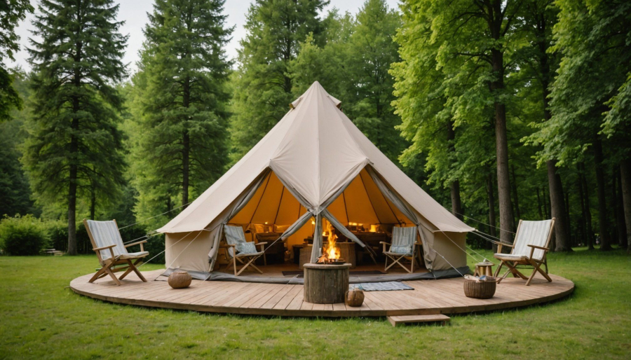 Glamping in frankreich: eine erfahrung zwischen luxus und natur